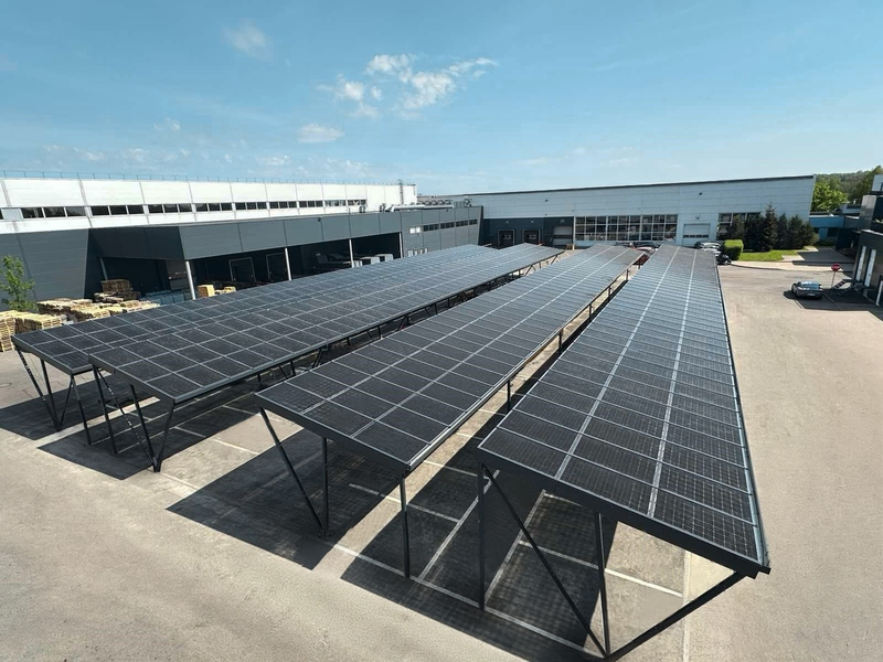 DIBt-zertifizierte Solarmodule für Carports hergestellt in Europe - Foto: presseportal.de