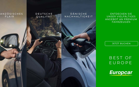 Europcar feiert 75. Geburtstag und startet als europĂ€ischer MarktfĂŒhrer Markenkampagne Best of Europe - Foto: presseportal.de Europcar feiert 75. Geburtstag und startet als europĂ€ischer MarktfĂŒhrer Markenkampagne Best of Europe - Foto: presseportal.de