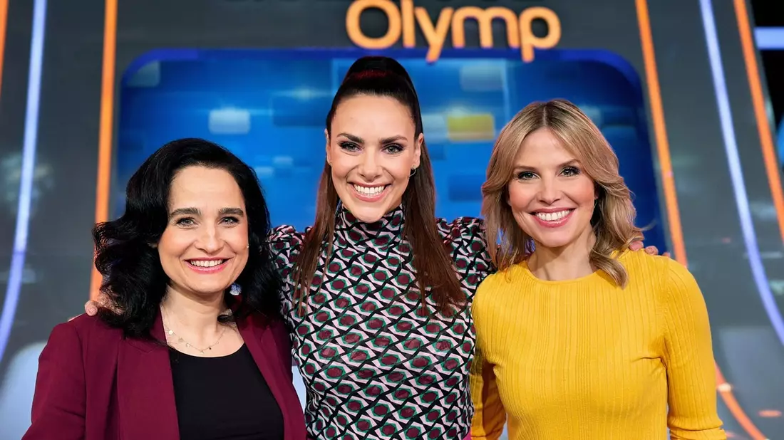 Medizinerinnen gegen den Quizduell-Olymp: Dr. Yael Adler und Dr. Julia Fischer bei Esther Sedlaczek / Quizduell-Olymp am Freitag, 31. Mai, 18:50 Uhr im Ersten - Bild: presseportal.de
