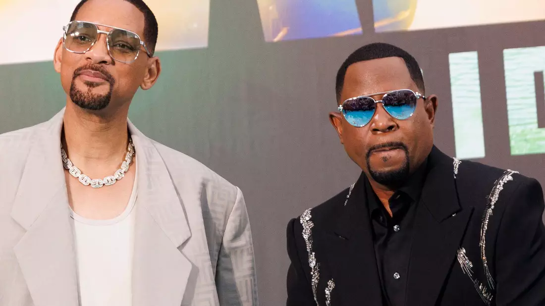 Will Smith (l) und Martin Lawrence bei der Europapremiere des Filmes «Bad Boys: Ride or Die» in Berlin. - Bild: Carsten Koall/dpa