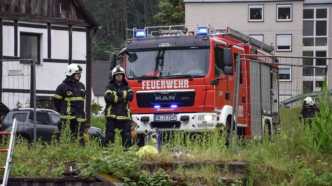 FW-MK: Feuer in Triebfahrzeug - Bild: presseportal.de