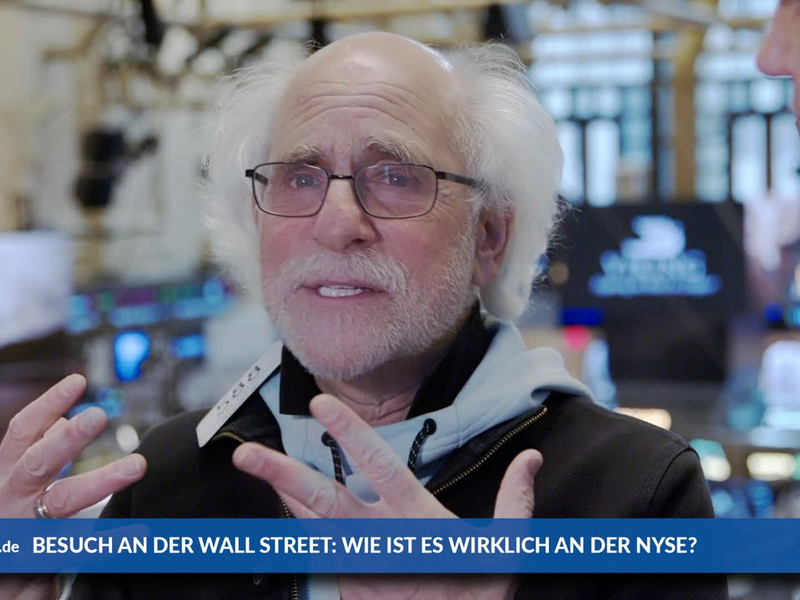 Einstein of Wall Street Peter Tuchman: Es ist Arbeit, ein guter Trader und Investor zu sein - Foto: inside-wirtschaft.de