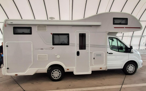 BPOLI LUD: Elf geschleuste Personen im Wohnmobil entdeckt - Schleuser in Untersuchungshaft - Foto: presseportal.de