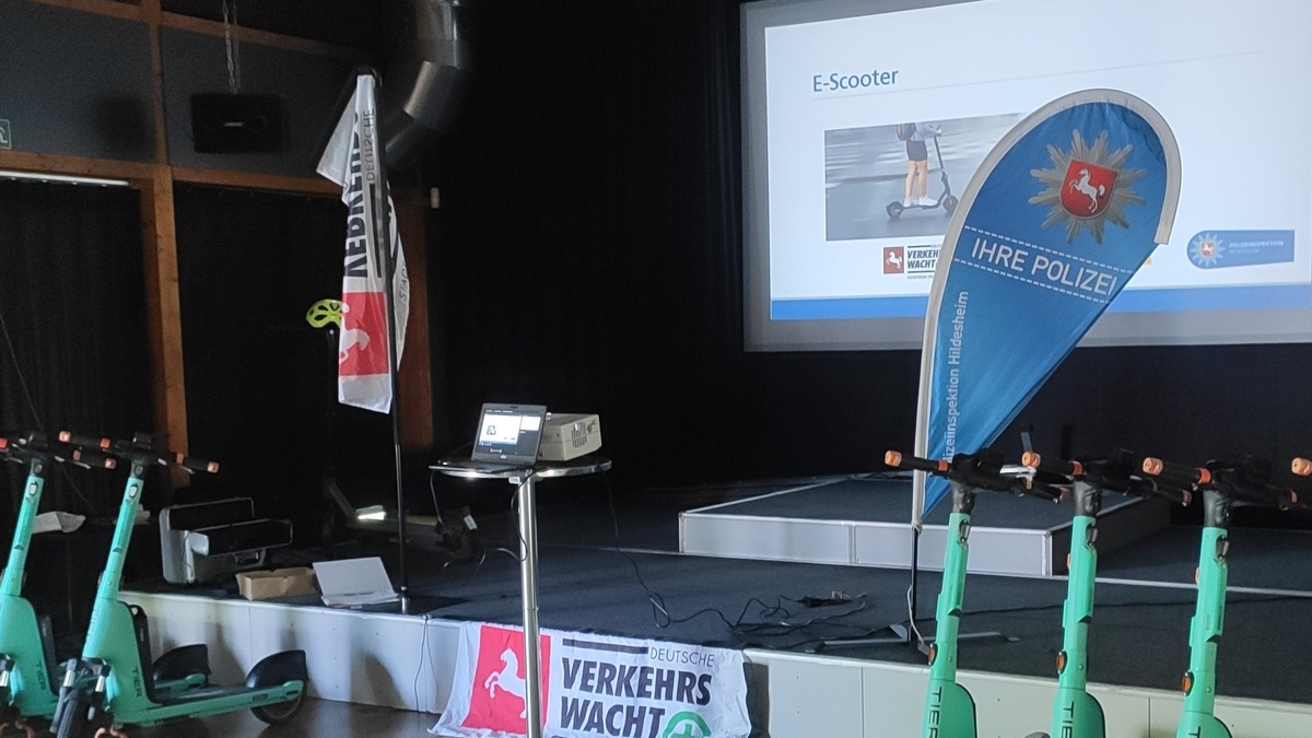 POL-HI: E-Scooter - Training für Jugendliche - Foto: presseportal.de