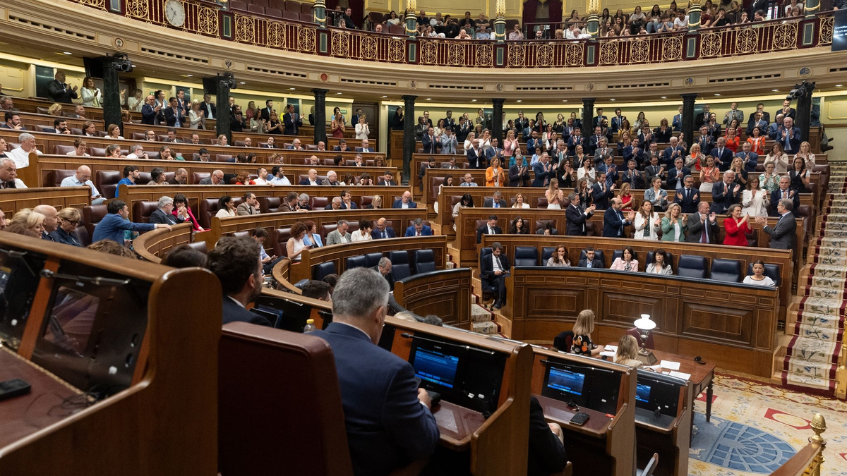 Ein umstrittenes Amnestiegesetz für katalanische Separatisten wurde vom spanischen Parlament verabschiedet. - Foto: Eduardo Parra/EUROPA PRESS/dpa