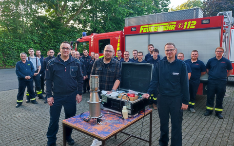 FW-KLE: Freiwillige Feuerwehr Bedburg-Hau: Fortbildung zum Explosionsschutz - Foto: presseportal.de