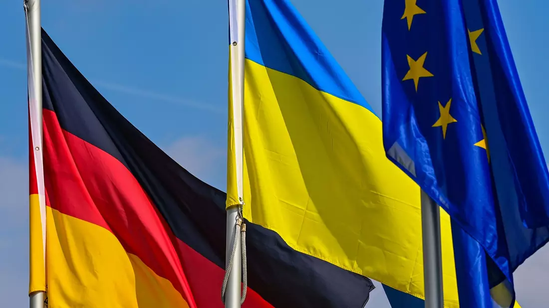 Für die Ukrainer gelten die EU-Beitrittsverhandlungen als wichtiges Zeichen dafür, dass es sich lohnt, den Abwehrkampf gegen Russland fortzusetzen. - Bild: Patrick Pleul/dpa-Zentralbild/dpa
