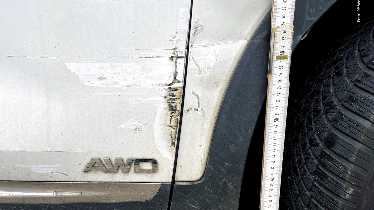 POL-PPWP: BMW rammt Kia und flüchtet - Foto: presseportal.de