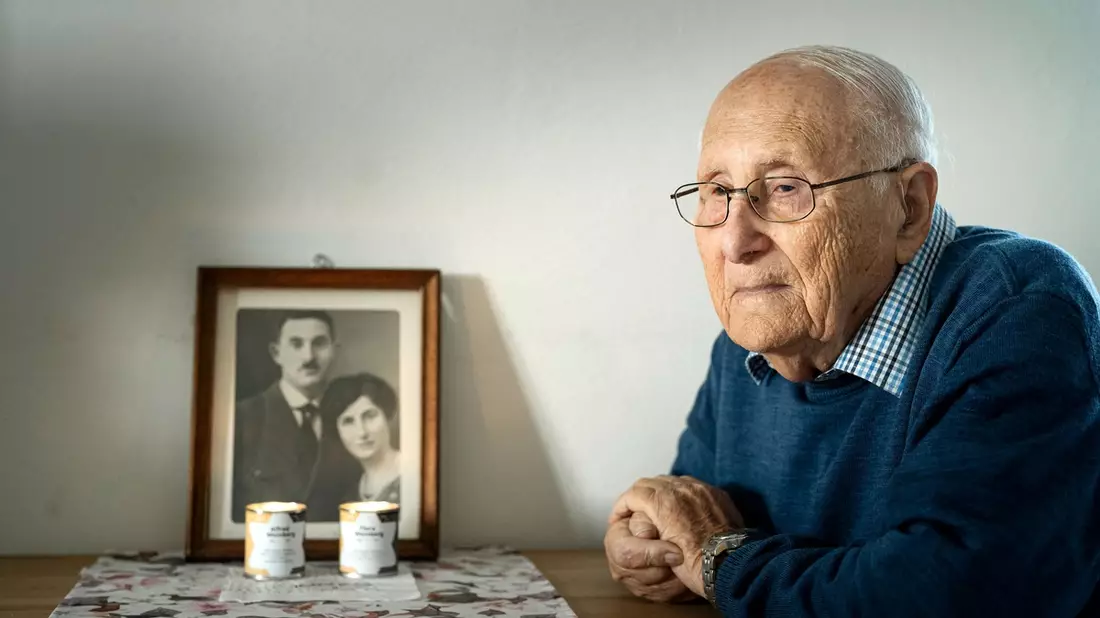 37°-Doku Die Nummer auf meinem Arm / Der Holocaust-Überlebende Albrecht Weinberg erzählt von seinem Leben. - Bild: presseportal.de