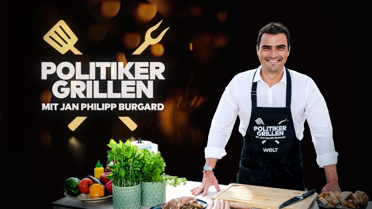Neues Format auf WELT TV / Politikergrillen mit Jan Philipp Burgard / Erster Gast: Marie-Agnes Strack-Zimmermann - Foto: presseportal.de