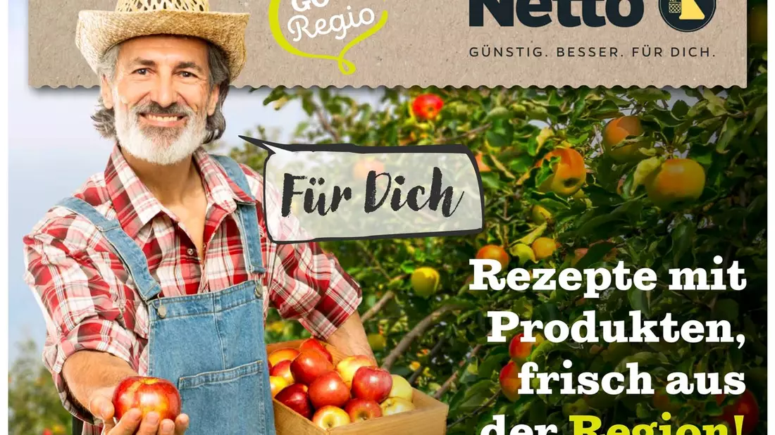 'Für Dich' - Produkte aus der Region bei Netto - Bild: presseportal.de