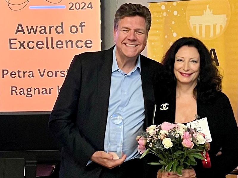 Deutsch-amerikanische Tech-Botschafter: Serienunternehmer Petra Vorsteher und Ragnar Kruse erhalten GABA Award of Excellence - Foto: presseportal.de