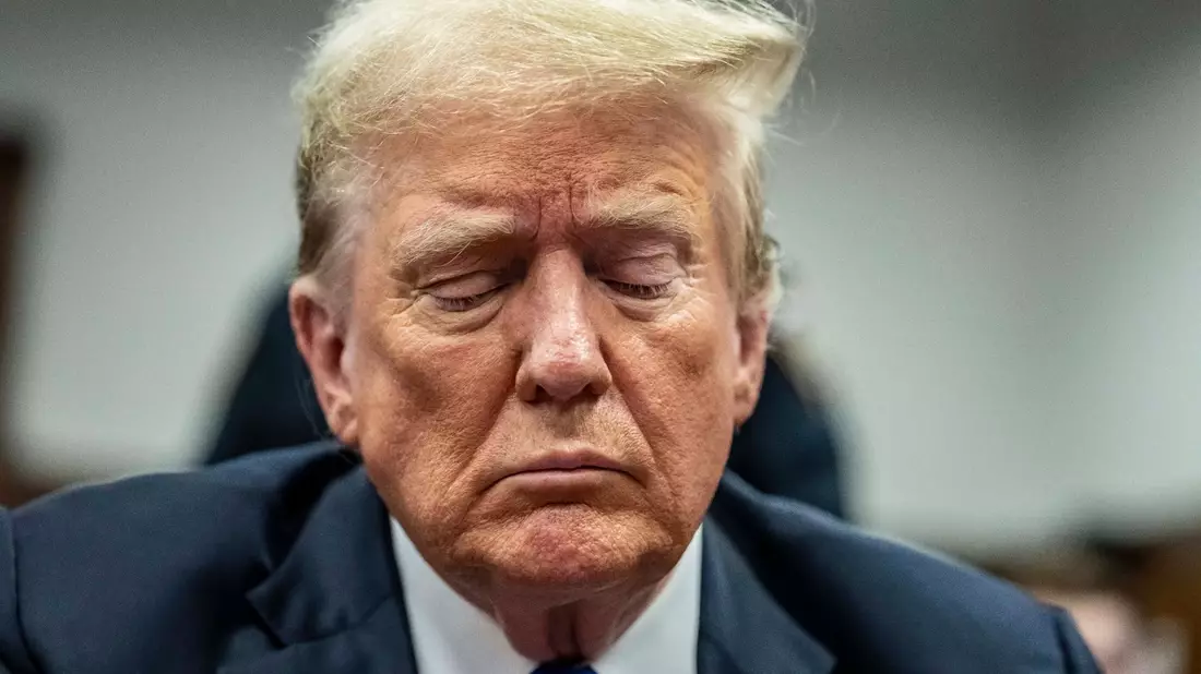 Donald Trump droht eine mehrjährige Freiheitsstrafe, die auch zur Bewährung ausgesetzt werden könnte, oder eine Geldstrafe. - Bild: Mark Peterson/New York Magazine/AP/dpa