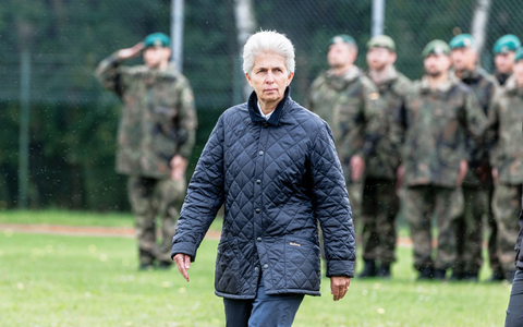 Marie-Agnes Strack-Zimmermann warnt davor, die Folgen der russischen Aufrüstungspolitik zu unterschätzen. - Foto: Markus Scholz/dpa