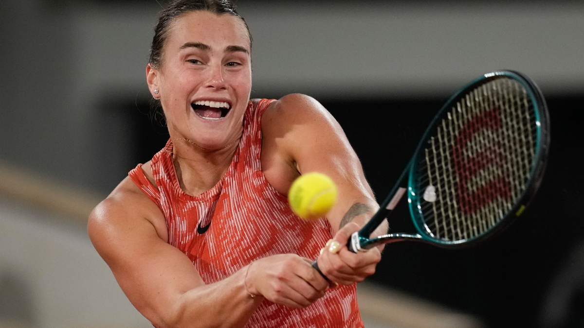 Zog bei den French Open ins Achtelfinale ein: Aryna Sabalenka. - Foto: Christophe Ena/AP/dpa