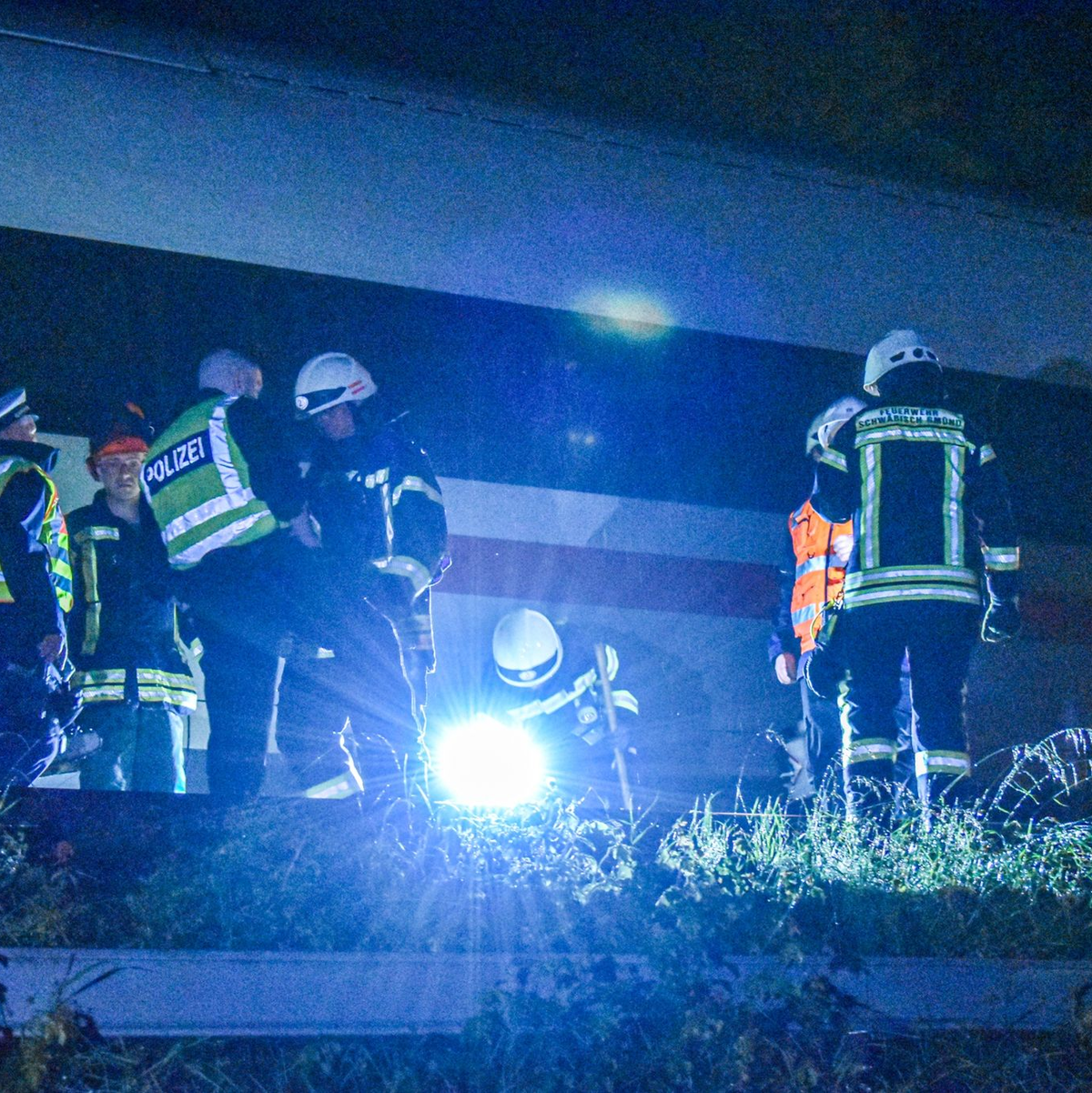 Laut einer Passagierin waren die Einsatzkräfte schnell vor Ort. - Foto: Fabian Koss/dpa