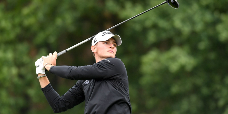 Jannik de Bruyn spielte am Finaltag in Winsen nur eine 78er-Runde. - Foto: Michael Schwartz/dpa