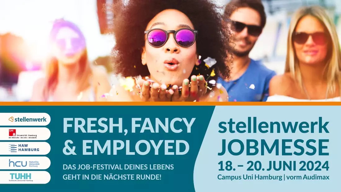 Nach sensationellem Erfolg: 15. stellenwerk Jobmesse der Hamburger Hochschulen startet am 18. Juni - Bild: presseportal.de