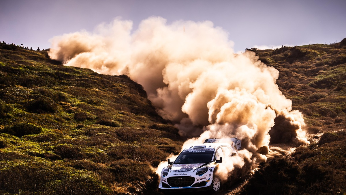 Bestes Ergebnis für die Ford Puma Hybrid Rally1-Crew Grégoire Munster/Louis Louka ihrer WM-Karriere - Foto: presseportal.de