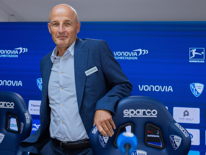 Peter Zeidler ist der neue Trainer des VfL Bochum. - Foto: Rolf Vennenbernd/dpa