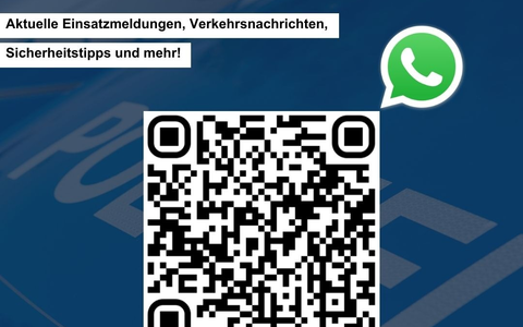 POL-SU: Polizei Rhein-Sieg-Kreis nun mit eigenem WhatsApp-Kanal - Foto: presseportal.de