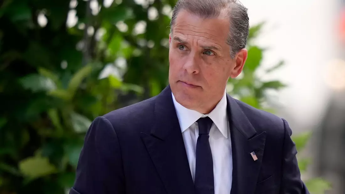 Joe Bidens Sohn Hunter Biden trifft am Bundesgericht in Wilmington ein. - Bild: Matt Slocum/AP/dpa