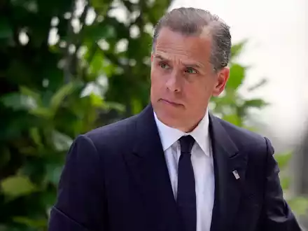 Joe Bidens Sohn Hunter Biden trifft am Bundesgericht in Wilmington ein. - Foto: Matt Slocum/AP/dpa