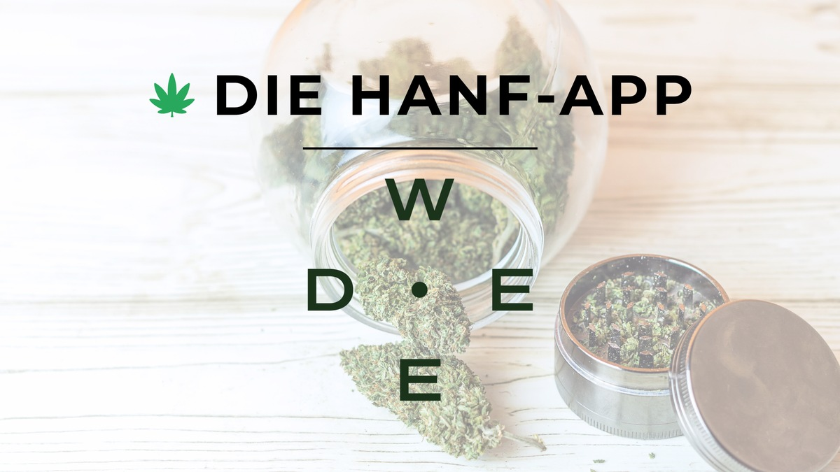 Die Hanf-App und Weed.de verkünden strategische Partnerschaft im Zuge der Cannabis-Legalisierung in Deutschland - Foto: presseportal.de