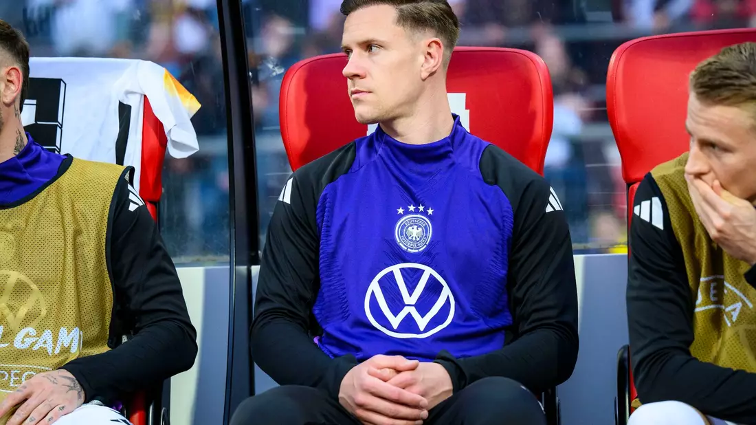 Geht als Nummer zwei in die Heim-EM: Marc-André ter Stegen. - Bild: Tom Weller/dpa