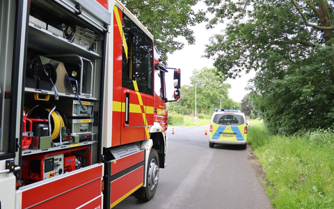 FW Gangelt: Schwerverletzte bei Unfall in Gangelt - Foto: presseportal.de