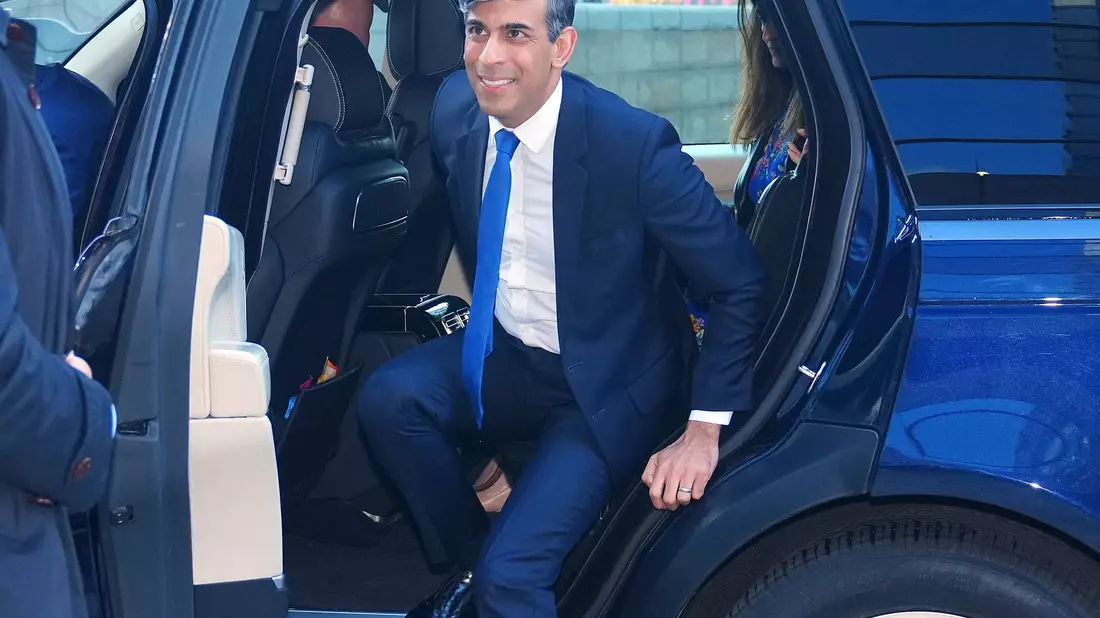 Für den britischen Premierminister Rishi Sunak war das erste TV-Duell mit Konkurrent Keir Starmer eine Chance, den Rückstand auf seinen Herausforderer zu verkürzen. - Bild: Jon Super/AP/dpa