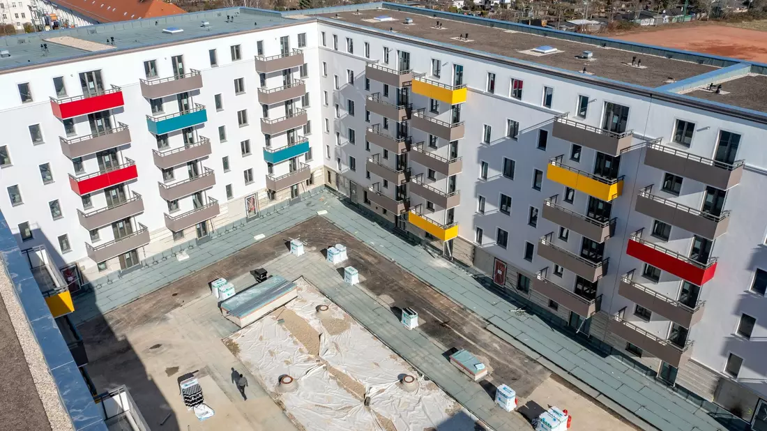 Die Bereitstellung bezahlbarer Wohnungen soll gefördert werden. - Bild: Jan Woitas/dpa-Zentralbild/dpa