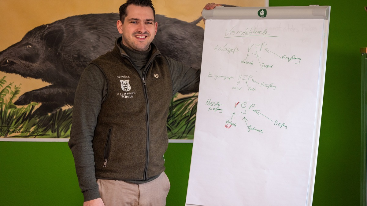 Traumberuf Jäger: Jagdausbilder Jan-Philipp König von der Jagdakademie König verrät, warum es sich heute mehr denn je lohnt, das Jagen zu erlernen - Foto: presseportal.de