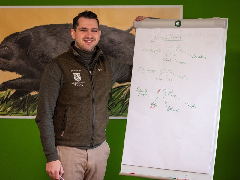 Traumberuf Jäger: Jagdausbilder Jan-Philipp König von der Jagdakademie König verrät, warum es sich heute mehr denn je lohnt, das Jagen zu erlernen - Foto: presseportal.de