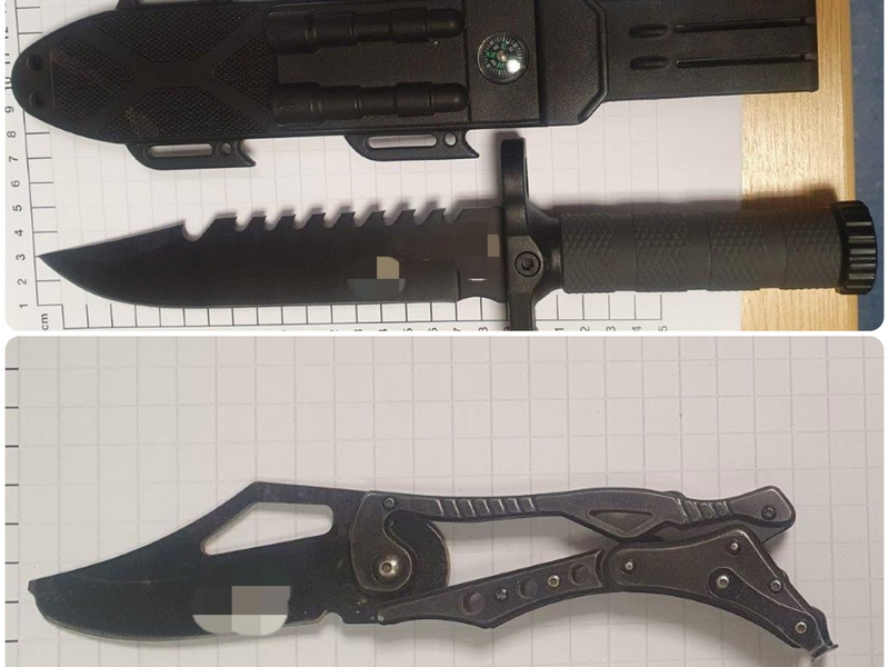 BPOL NRW: Mitarbeiter mit Schlägen bedroht - Bundespolizisten stellen Messer sicher - Foto: presseportal.de