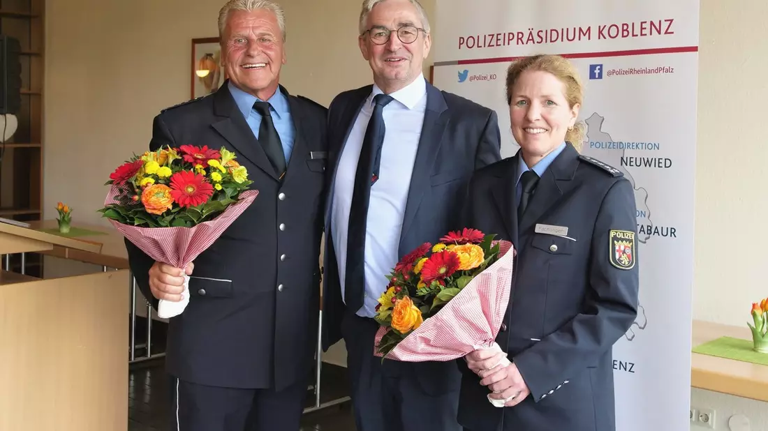 POL-PPKO: Amtswechsel in der Leitung der Polizeiinspektion Lahnstein - Bild: presseportal.de