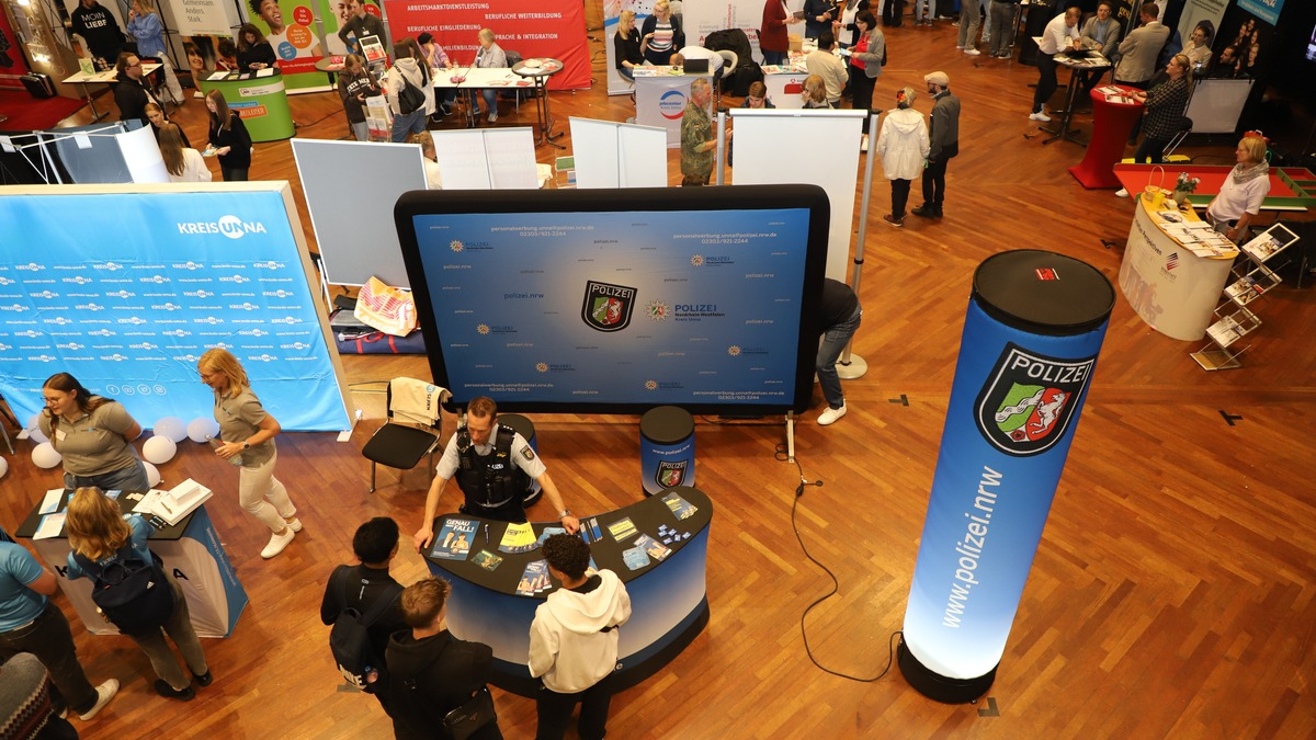 POL-UN: Unna - Kreispolizeibehörde Unna präsentiert sich beim BSO - Foto: presseportal.de