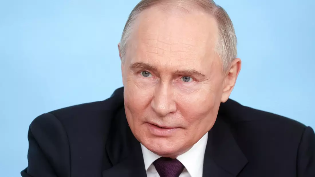 Kremlchef Putin warnt vor einer möglichen Lieferung deutscher Taurus-Marschflugkörper an die Ukraine. - Bild: Valentina Pevtsova/Pool Sputnik Kremlin/AP/dpa