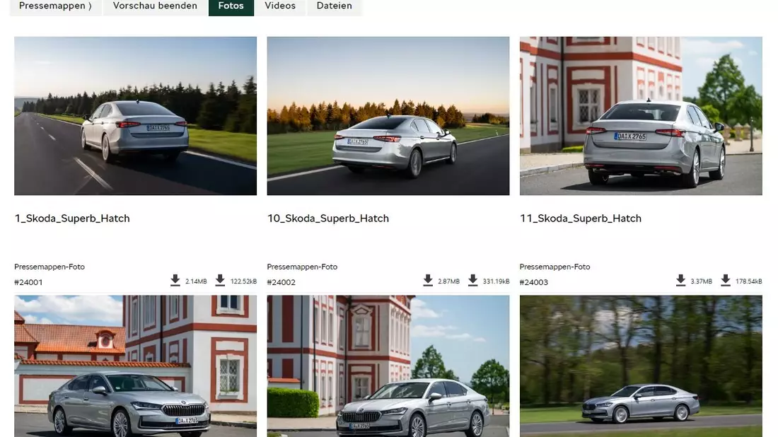Der neue Škoda Superb: mehr Platz, mehr Komfort, mehr Effizienz und mehr Sicherheit - Bild: presseportal.de