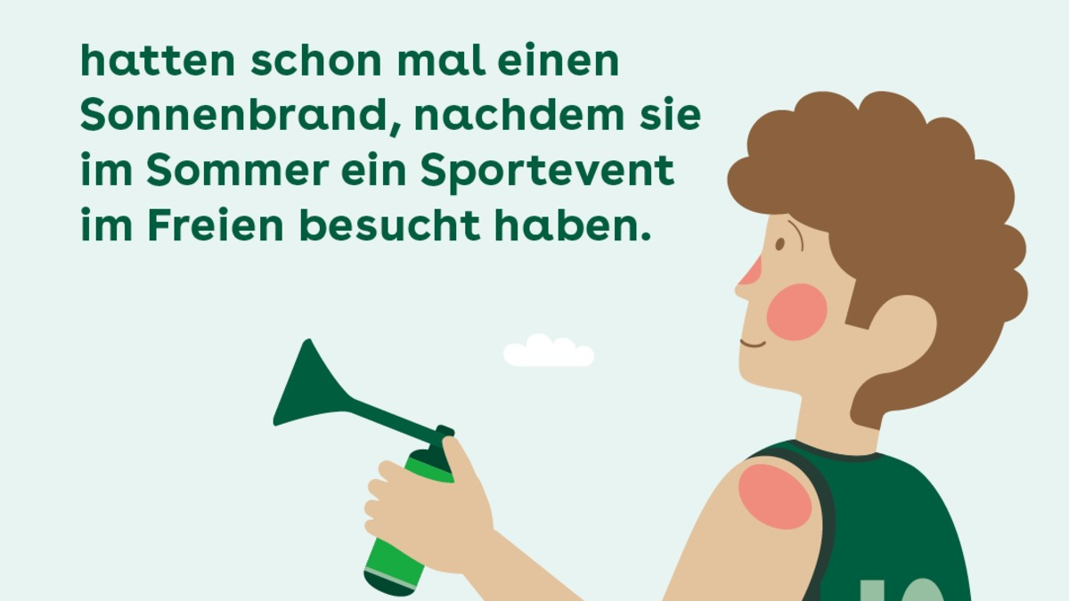 AOK-Umfrage zu Public Viewing und Stadionbesuch: Nur 47 Prozent packen Sonnencreme ein - Foto: presseportal.de