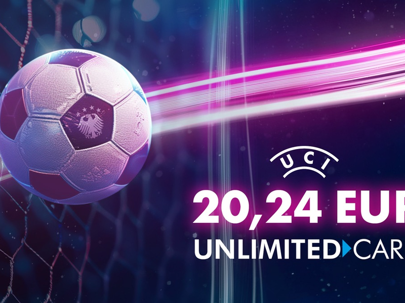 Fußball EM - UCI Spezial Unlimited Card Angebot / UCI Unlimited Card vor der EM für 20.24 Euro - Foto: presseportal.de