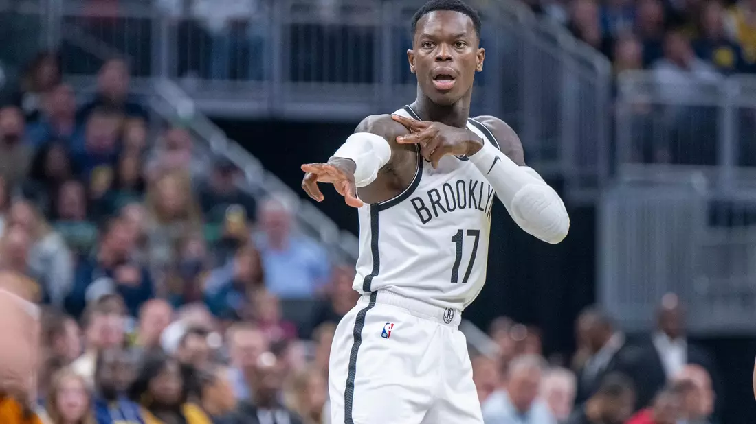 Die Brooklyn Nets sind bereits die siebte NBA-Station von Dennis Schröder. - Bild: Doug McSchooler/AP/dpa