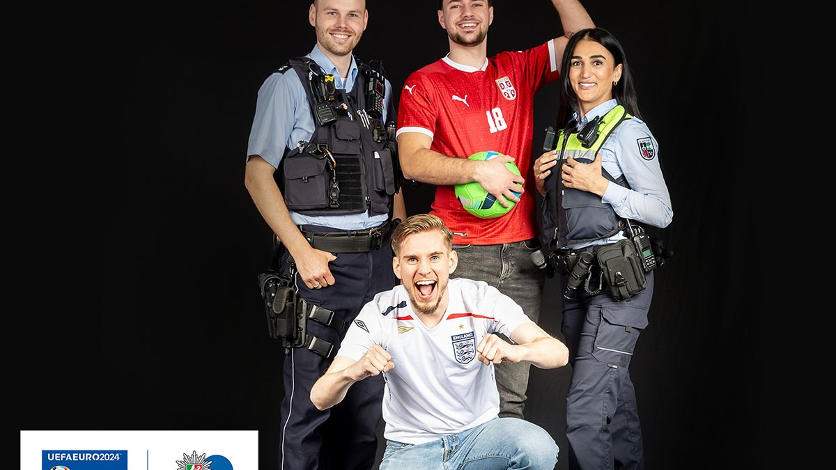 POL-GE: Polizei und Stadt zeigen zur Europameisterschaft Gesichter für 