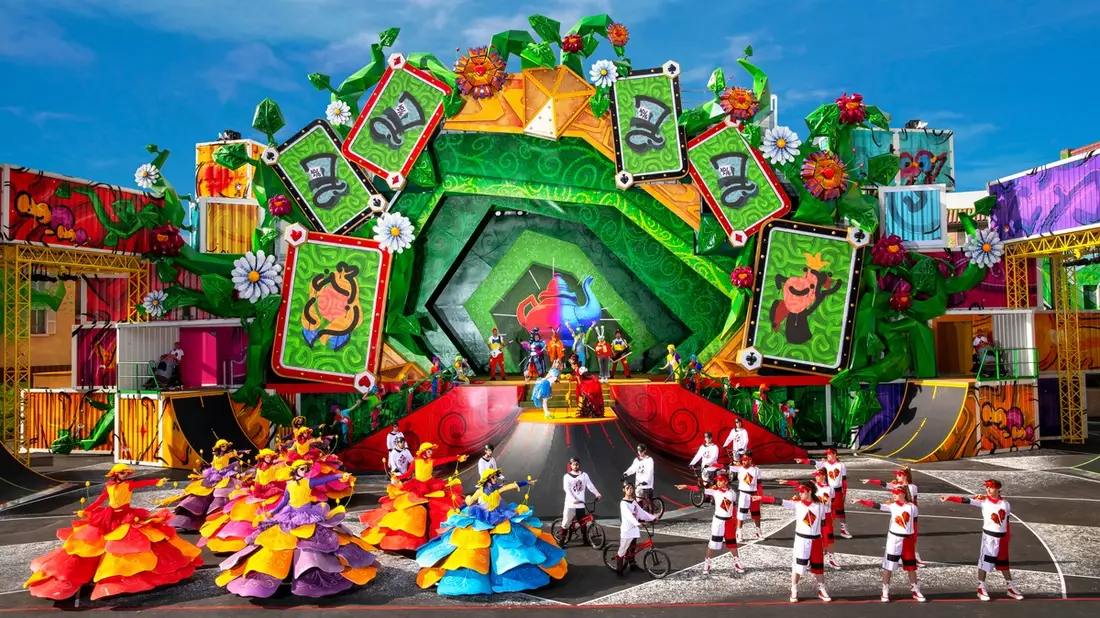 Disneyland Paris eröffnet die Show Alice & the Queen of Hearts: Back to Wonderland - Bild: presseportal.de