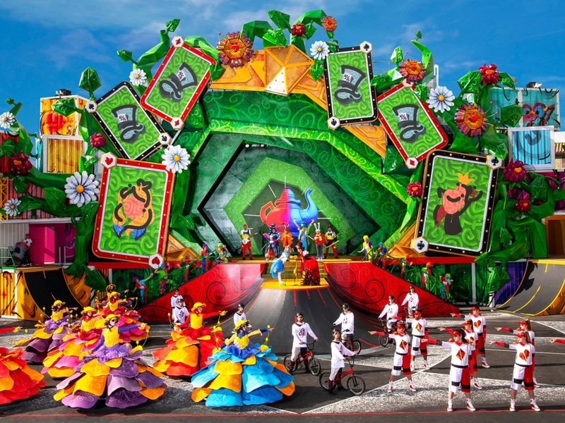 Disneyland Paris eröffnet die Show Alice & the Queen of Hearts: Back to Wonderland - Foto: presseportal.de