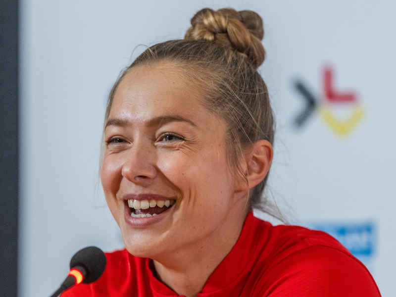 Geht fit in die EM: Sprinterin Gina Lückenkemper. - Foto: Oliver Weiken/dpa