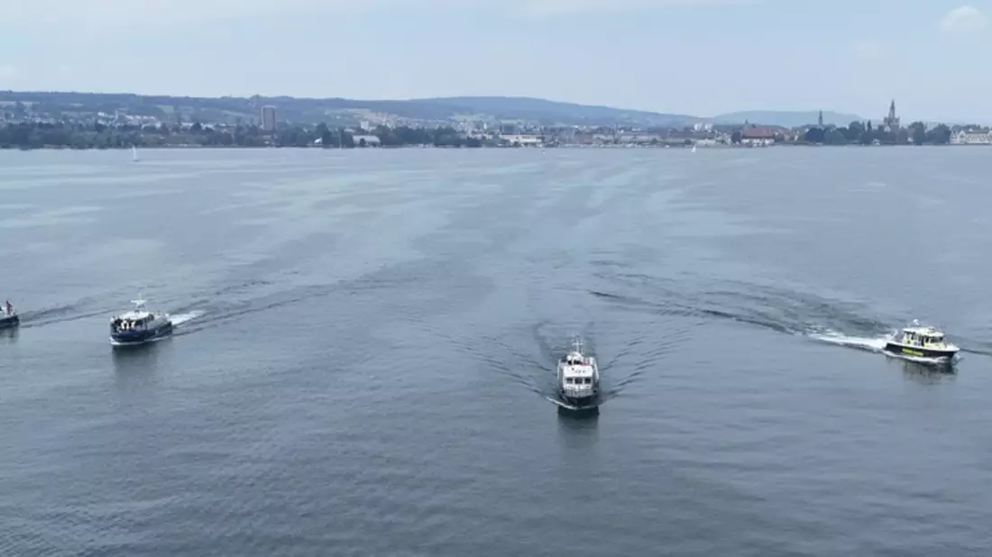 HZA-SI: Zollboot Haltnau in Konstanz feierlich in Dienst gestellt / Neues Einsatzboot für Zollkontrollen auf dem Bodensee - Bild: presseportal.de