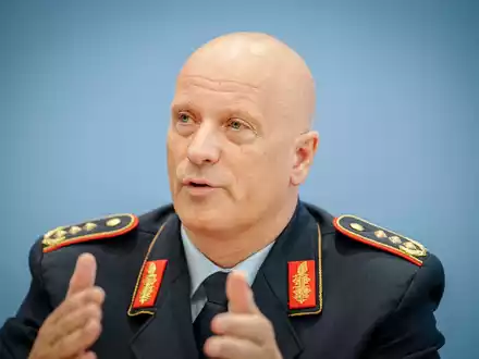 Das Disziplinarverfahren gegen Generalleutnant und Inspekteur der Luftwaffe, Ingo Gerhartz, ist abgeschlossen. - Foto: Kay Nietfeld/dpa