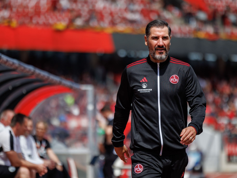 Cristian Fiél unterschrieb bei der Hertha einen Vertrag bis 2026. - Foto: Daniel Karmann/dpa