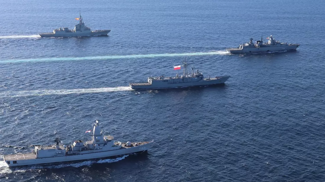Über 9.000 Soldaten: Maritimes Großmanöver in der Ostsee startet mit deutscher Führungsrolle - Bild: presseportal.de